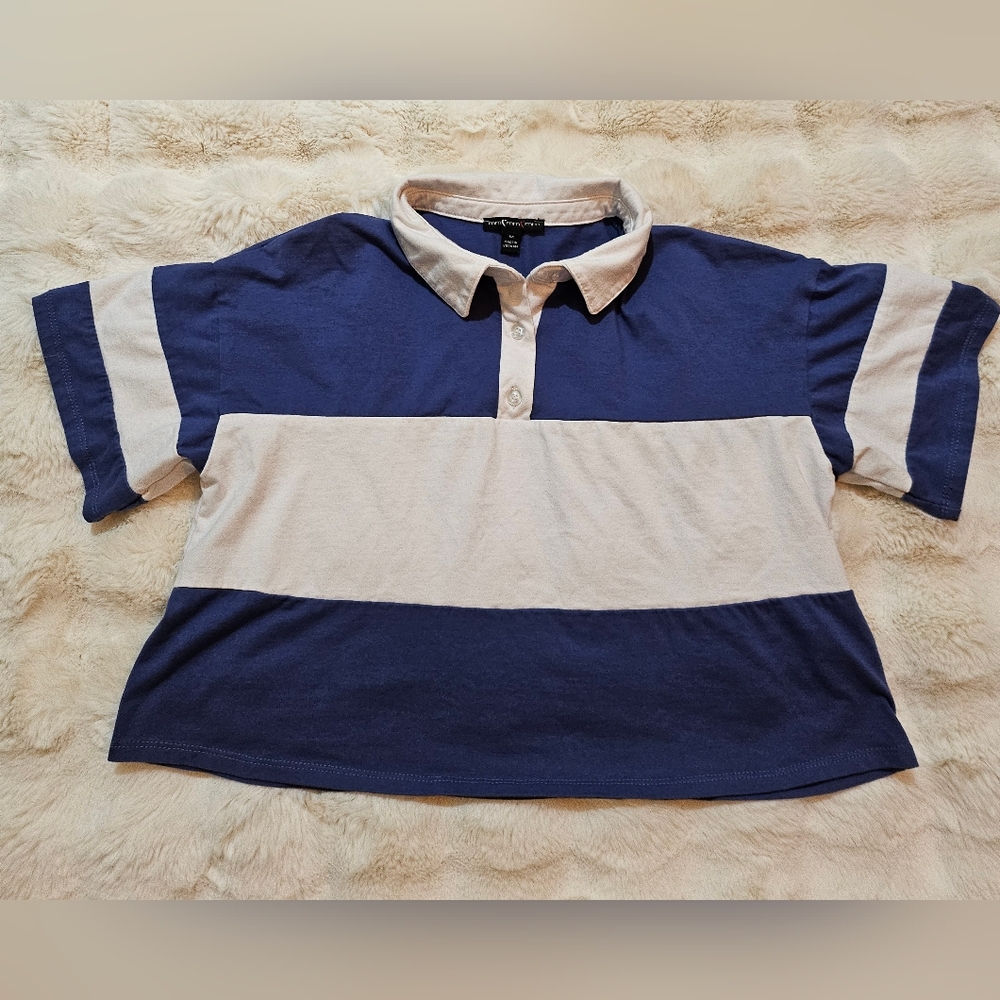 Y2K Miss Me Crop Top Size Medium